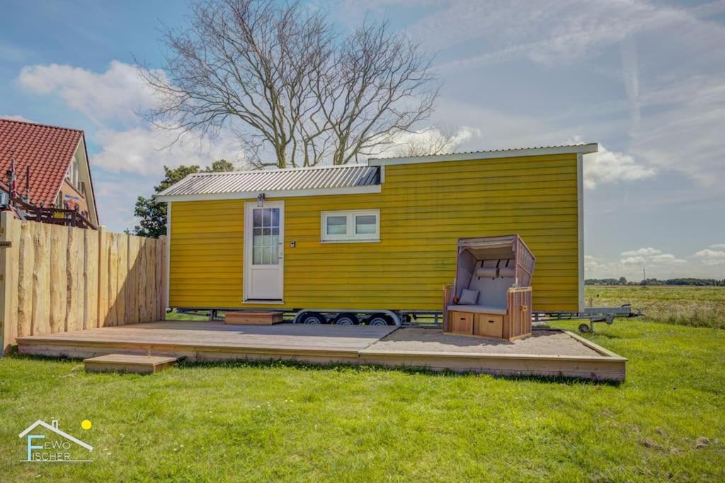 Tiny House Strandhaekster Westerdeichstrich Kültér fotó